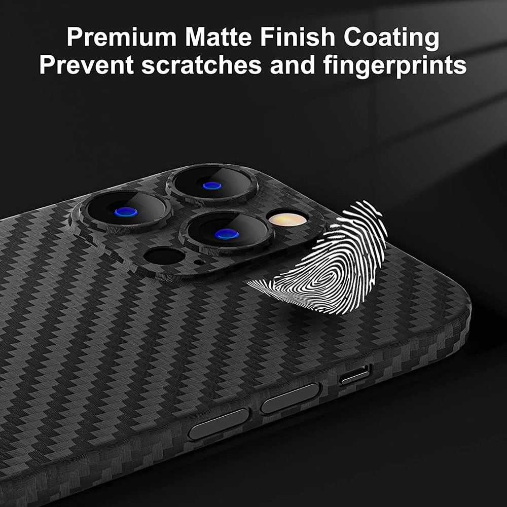 Norvo | 0.3mm Ultra Tynn Tekstur Matt Hardt Skall For iPhone