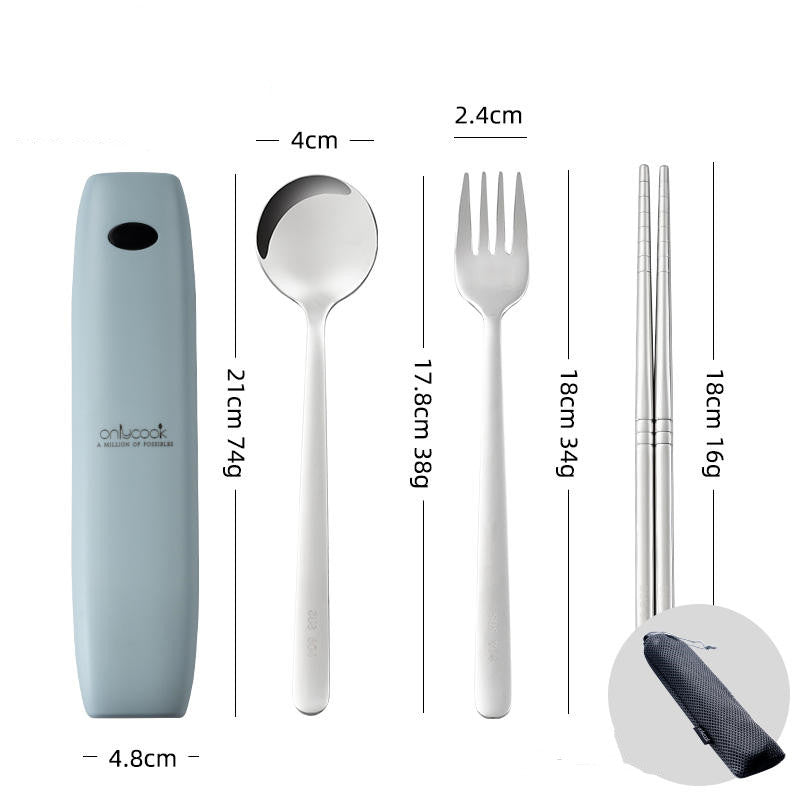 Norvo | Bærbart Bestikksett Med UV Desinfeksjon For Å Drepe Bakterier