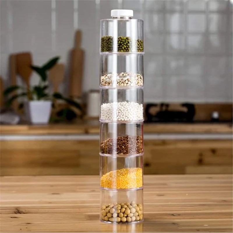 Norvo | Transparent krydderglass sett (6 STYKK/SETT)