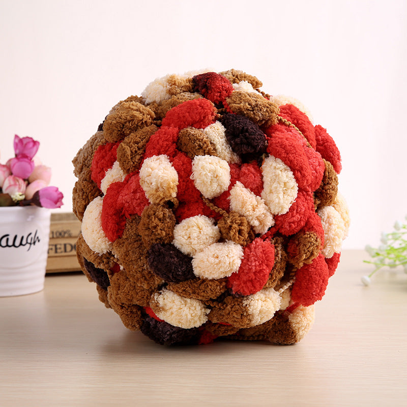 Norvo | Vinter DIY Flettet Perle Grov Ull (6 STK)