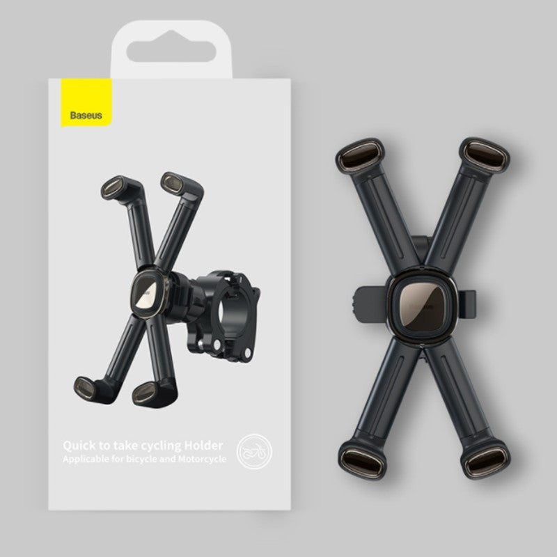 Norvo | Sykkeltelefonholder, med 360° justerbar og enkel installasjon, for sykler, motorsykler, scootere