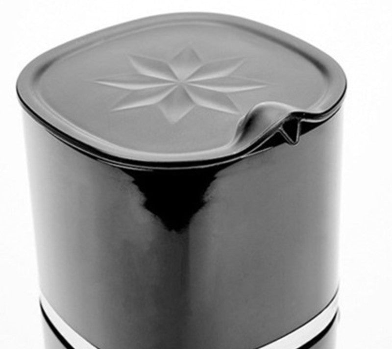 Norvo | 4-i-1 Gjenbrukbar Papirløs Pour Over Kaffekoker med Rustfritt Stål Filter