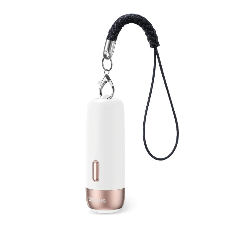 Norvo | Oppladbar Smart Anti-tap Tracker, for Nøkkel, Lommebok, Kjæledyr & Mer (Hvit)