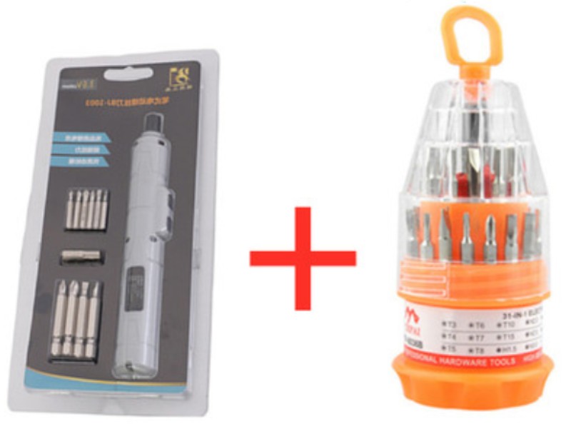 Norvo | Oppladbar 3.6V Trådløs Skrutrekker, med Auto- og Manuell Modus, Smart Elektronisk Sikkerhetsbrikke og Kraftig Motor, for Hjem og Kontor