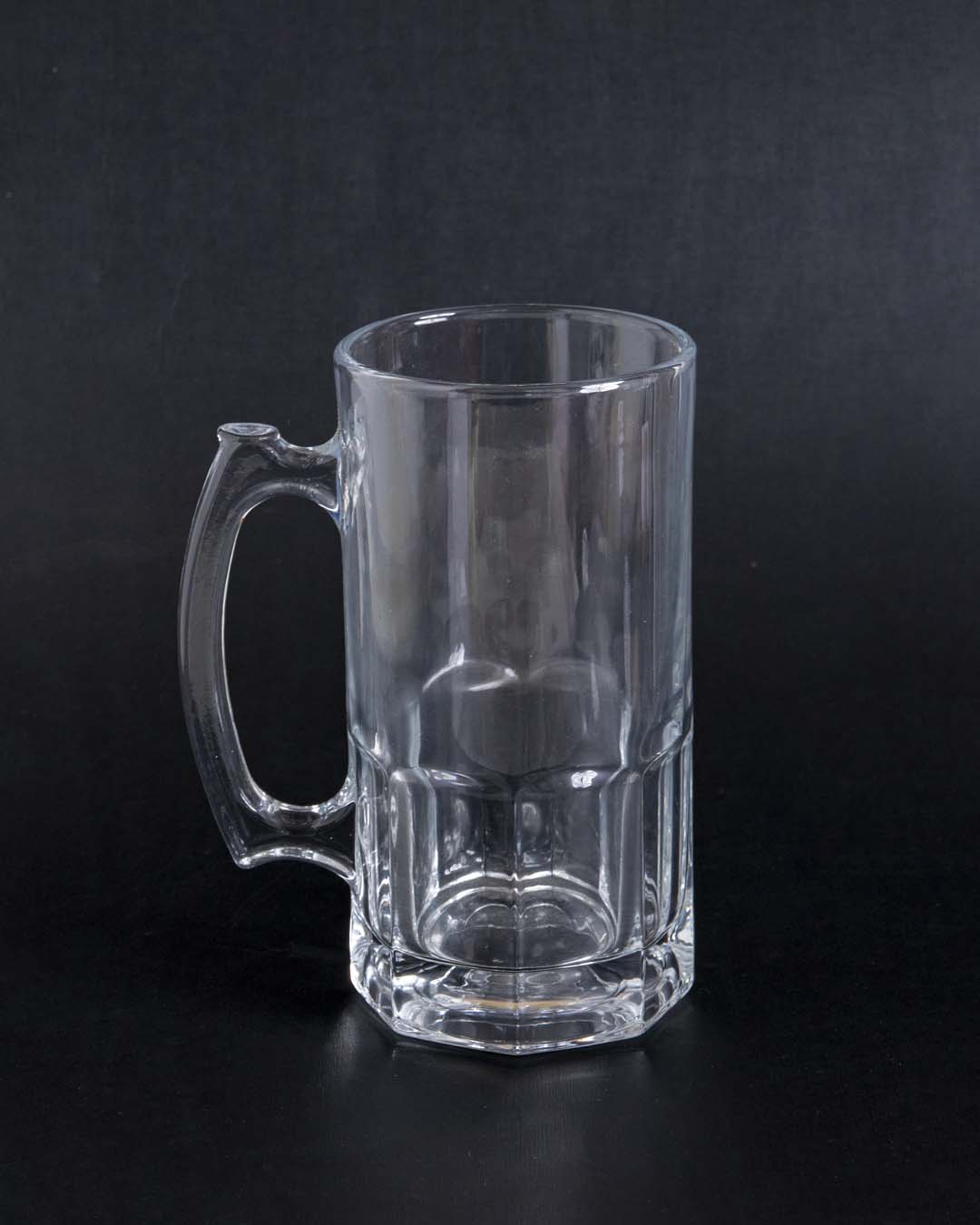 Norvo | Giant Clear Glass Beer Mug