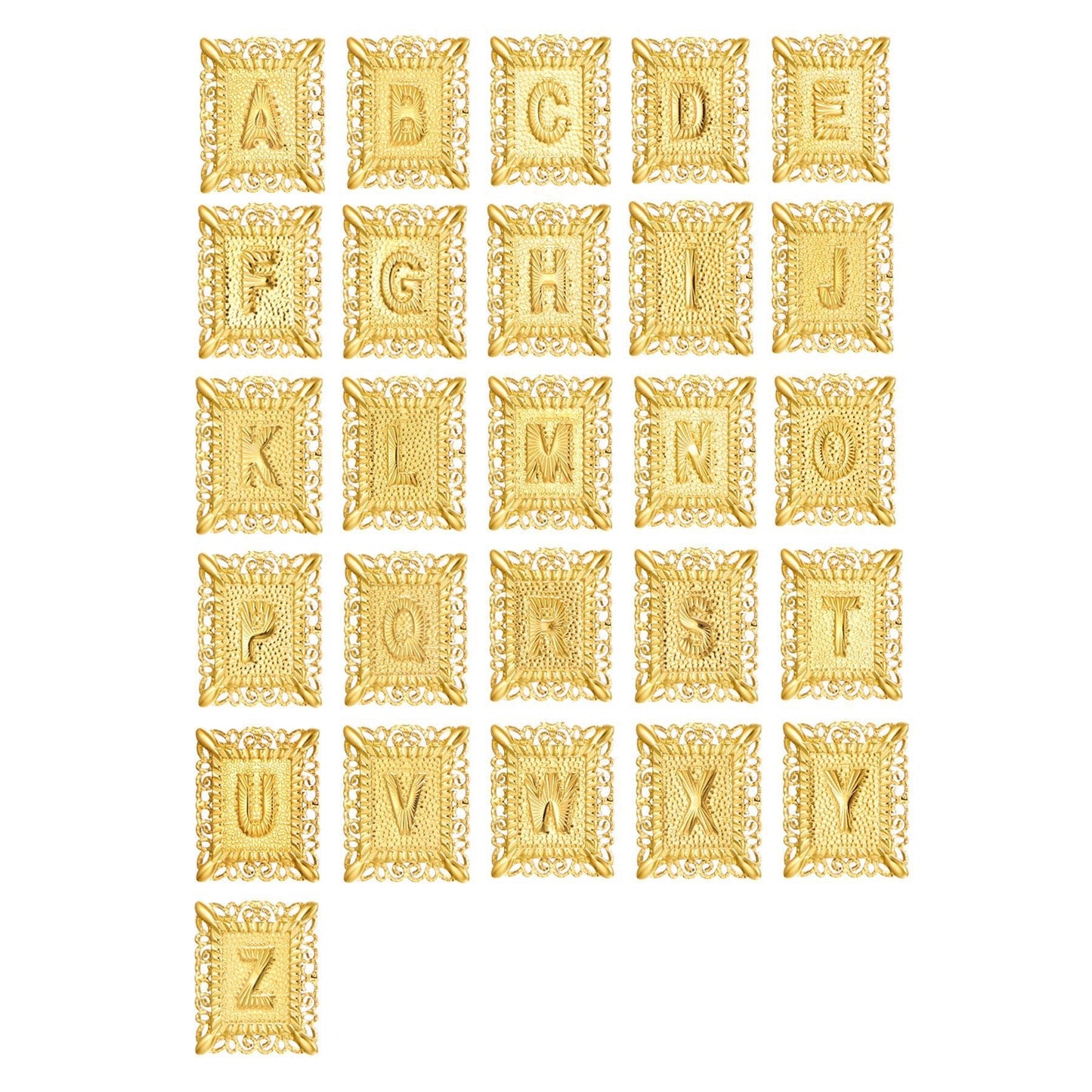 Norvo | 14k Initial Halskjede + GRATIS Kors Halskjede