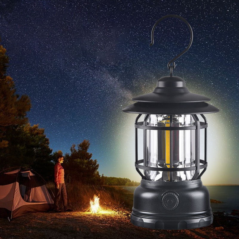 Norvo | Moderne Industrielle Bærbare USB Oppladbare Campinglampe Hestelampe For Utendørs