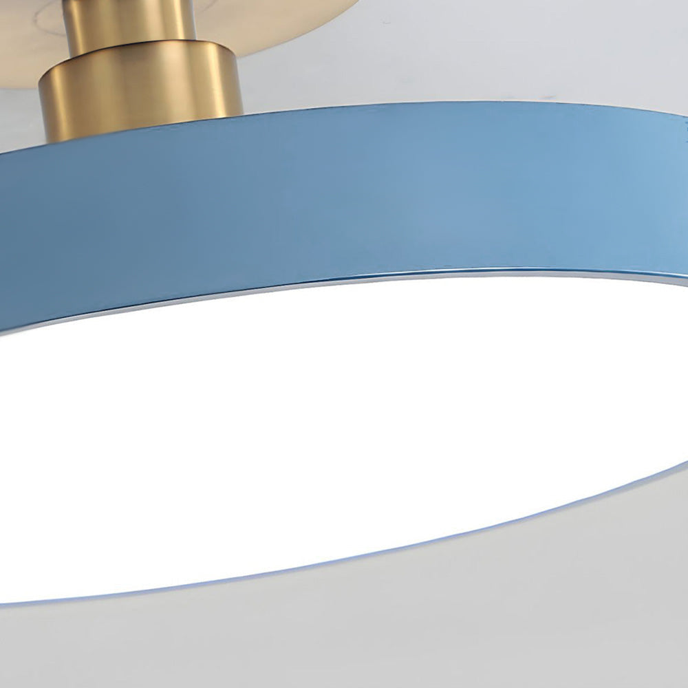 Norvo | Moderne LED Semi Flush Mount Taklampe | Energibesparende. Holdbart design for gang. Spisesal & Stue
