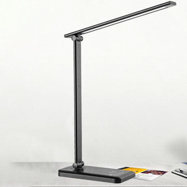 Norvo | Minimalistisk Intelligent Firkanthåndtak Sammenleggbart USB LED Skrivebordslampe