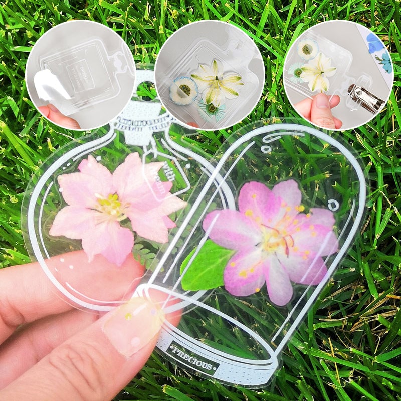 Norvo | Tørkede Blomster Bokmerker Sett