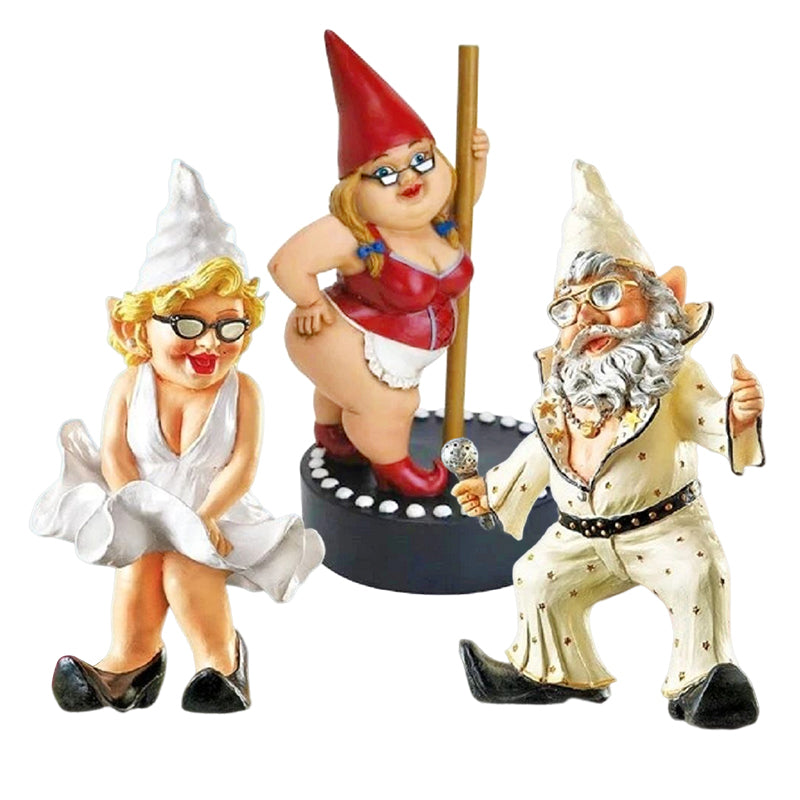 Norvo | Harpiks Gnome Skulptur Dekorasjon