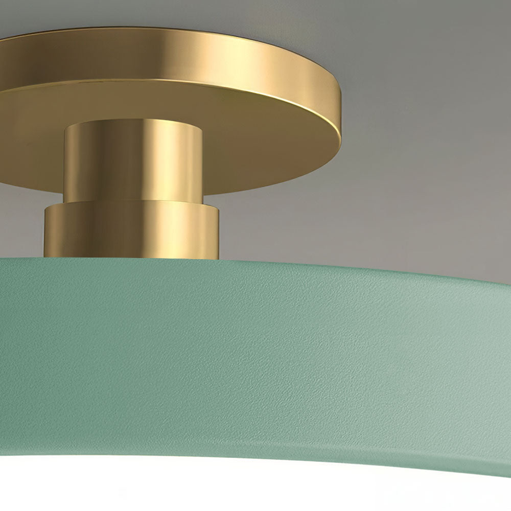 Norvo | Moderne LED Semi Flush Mount Taklampe | Energibesparende. Holdbart design for gang. Spisesal & Stue