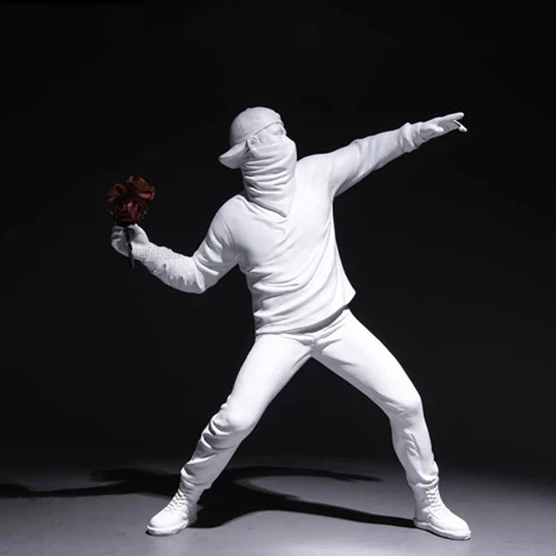 Norvo | Banksy Blomst Opprører Ornament