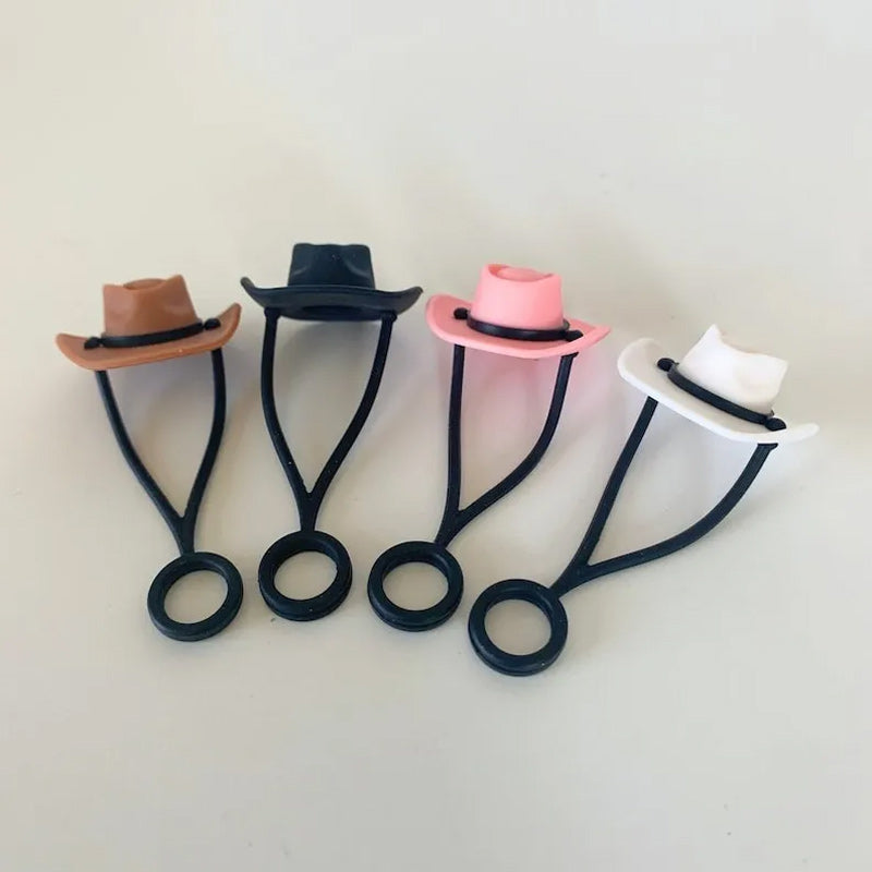Norvo | Silikon Cowboyhatt Stråhatt Dekker Caps