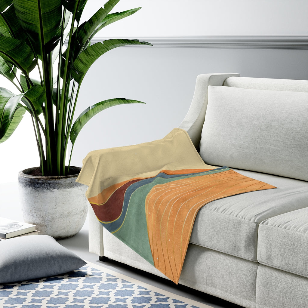 Norvo | Landskap Velour Plysj Teppe