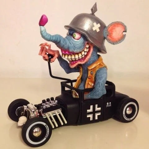 Norvo | Rat Fink Samlemodell Leketøy Halloween Dekorasjon