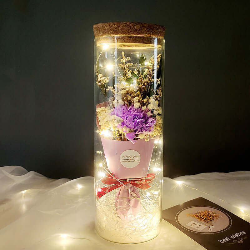 Norvo | Ny lærerens dag gave solblomst bukett tørkede blomster