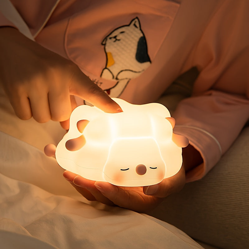 SheepGlow - Rosa LED Nattlys med USB Ladingsfunksjon