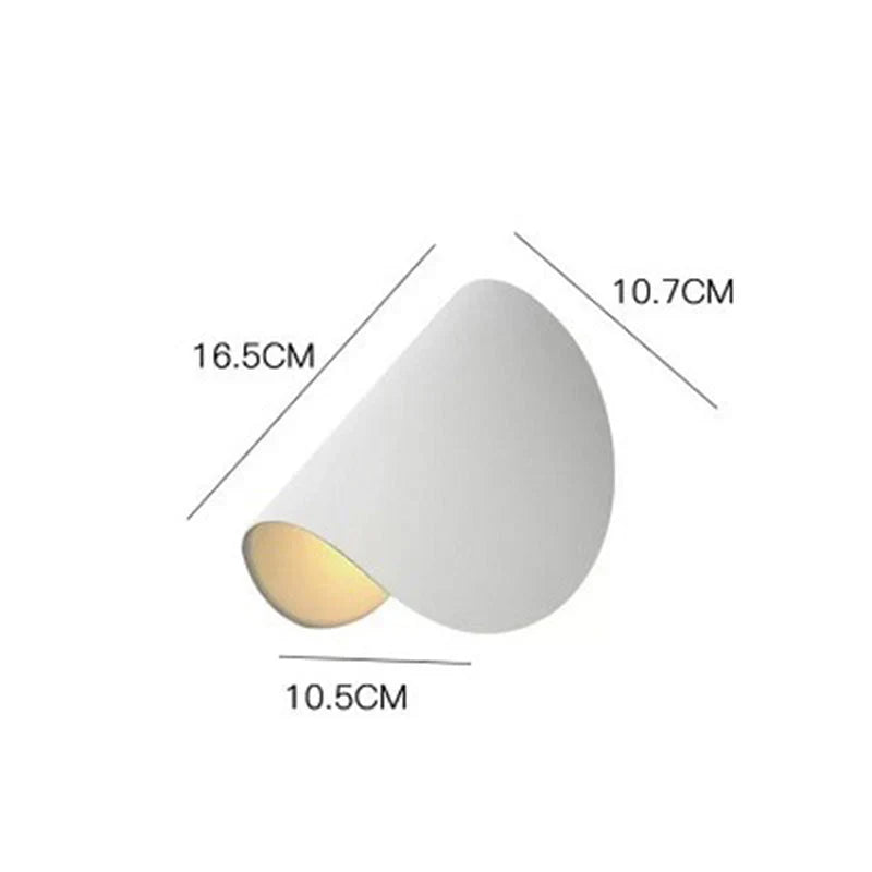 Norvo | Moderne Farget LED Vegglampe i Stilig Design