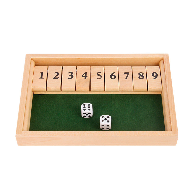 Norvo | Shut The Box Spill - Morsomt Bordmatspill for Voksne & Barn
