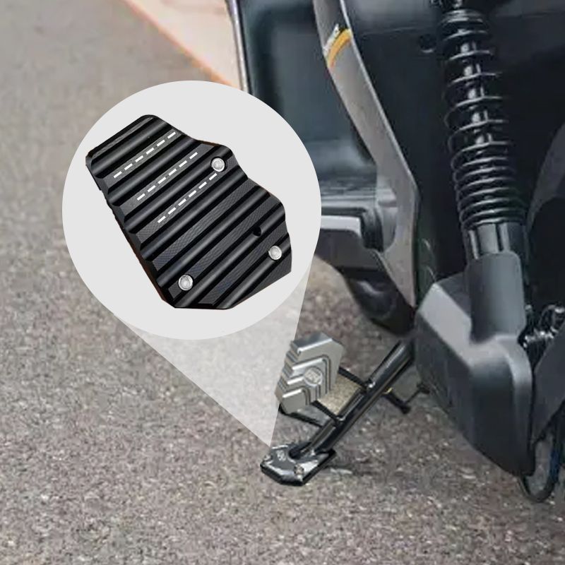 Norvo | Motorsykkel Kickstand Fot Side Støtteforlengelse Pad