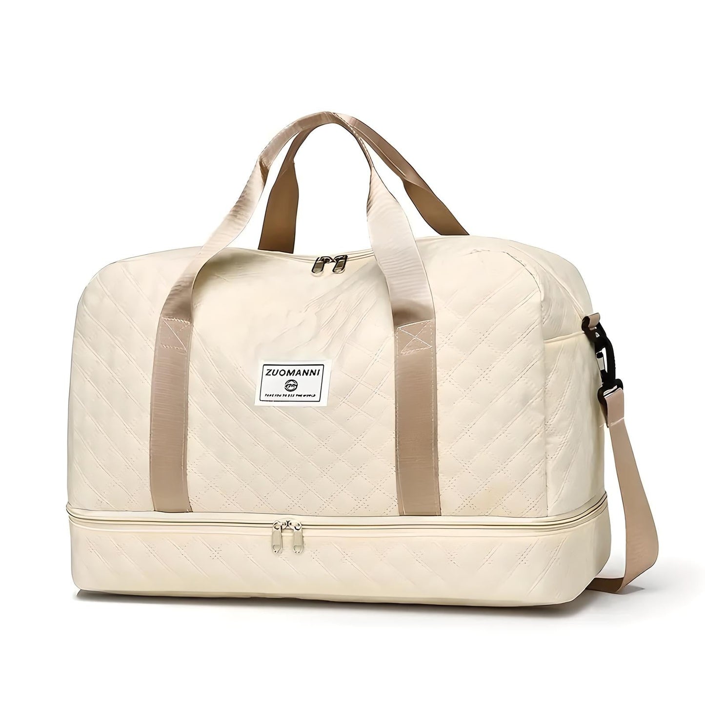 Norvo | Romslig Weekend Duffel Bag | Vanntett, Multikompartments & Ideal for Korte Turer og Treningsøkter