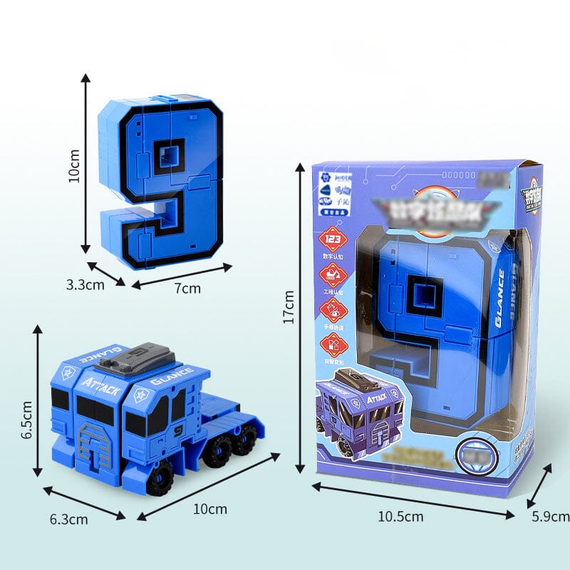 Norvo | Toy Deformation Number Transformer for Kids