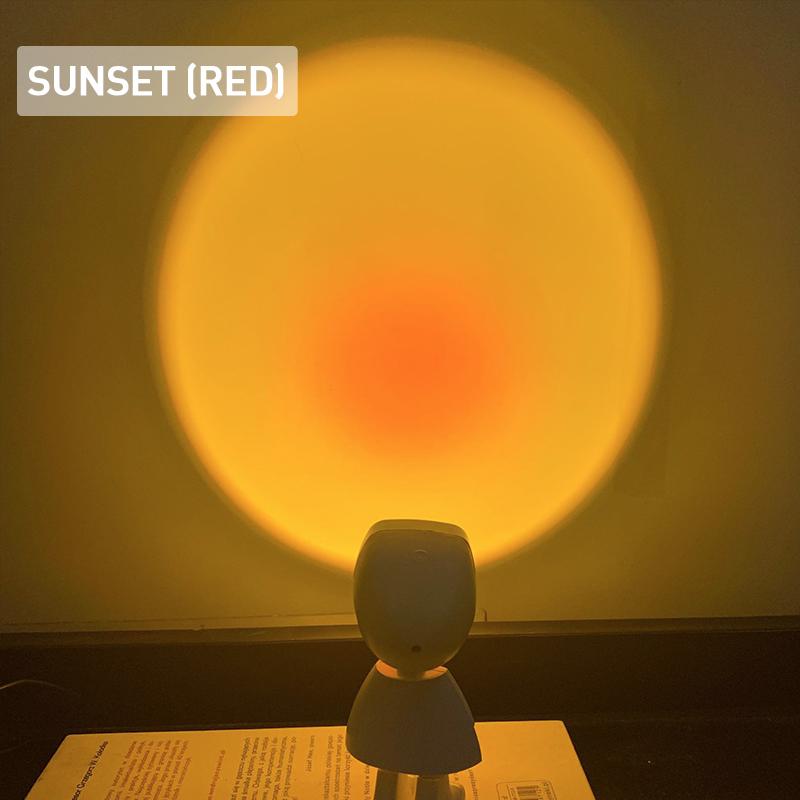 Norvo | Romantisk Moderne Robot Solnedgang Lampe