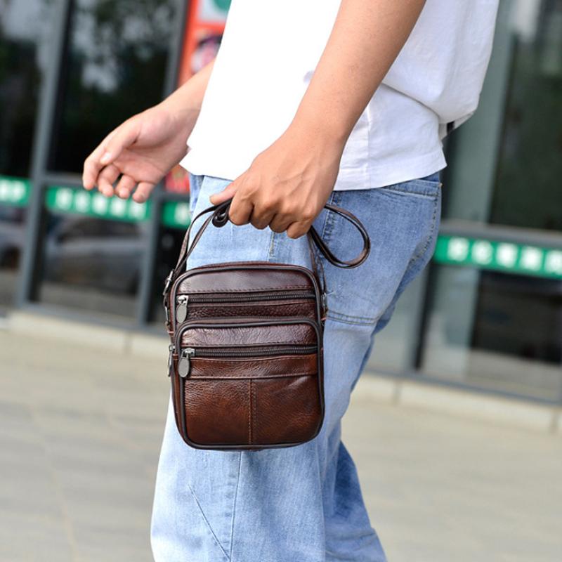 Norvo | Vintage Skulderveske for Menn
