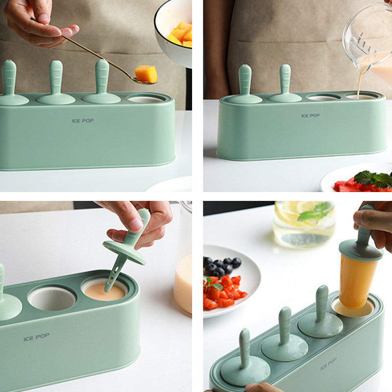 Norvo | Silikon Iskrem Mold Sett