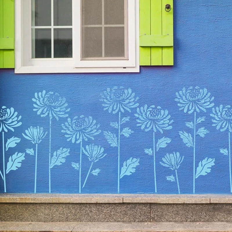 Norvo | Store Blomster Maler for Hagegjerde