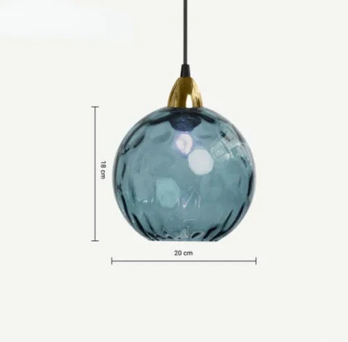 Norvo | Spherical Glass Pendant Light