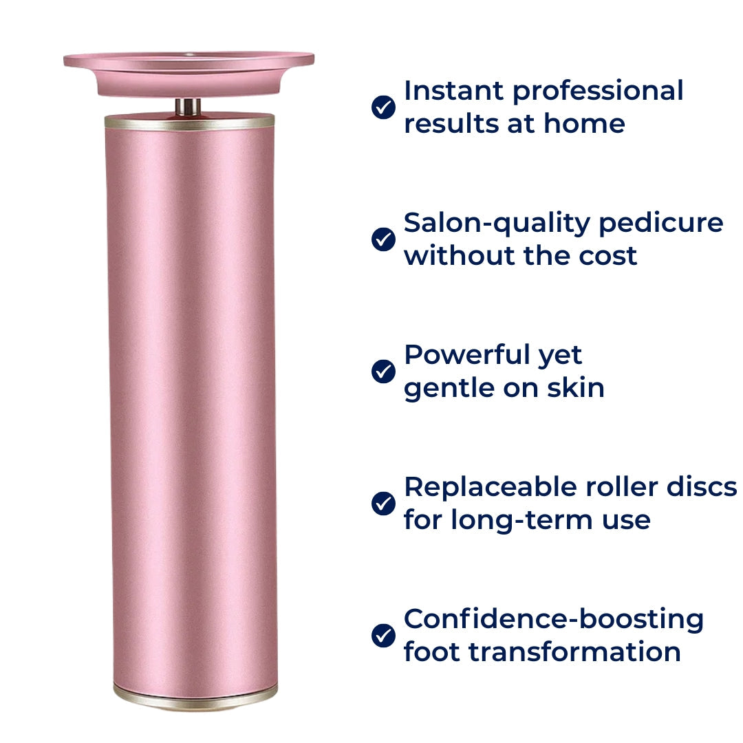 Fjerning av hard hud – Vanntett oppladbar – Gjenoppretter myke glatte føtter umiddelbart Norvo