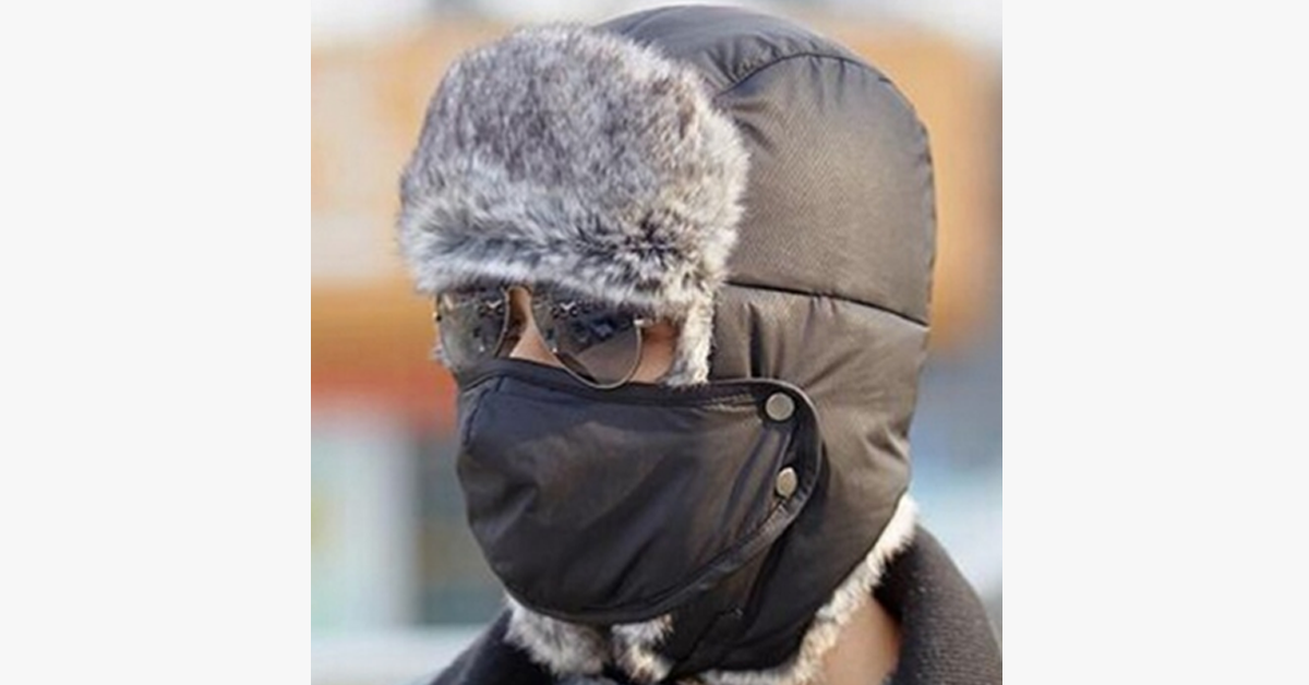 Norvo | Unisex Kaldt Vær Heldekkende Vinter Trooper Hatt