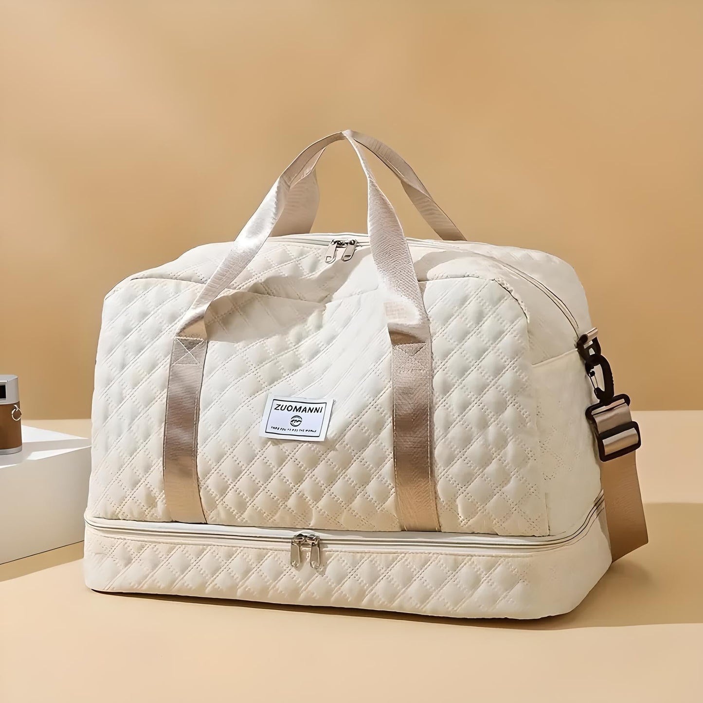 Norvo | Romslig Weekend Duffel Bag | Vanntett, Multikompartments & Ideal for Korte Turer og Treningsøkter