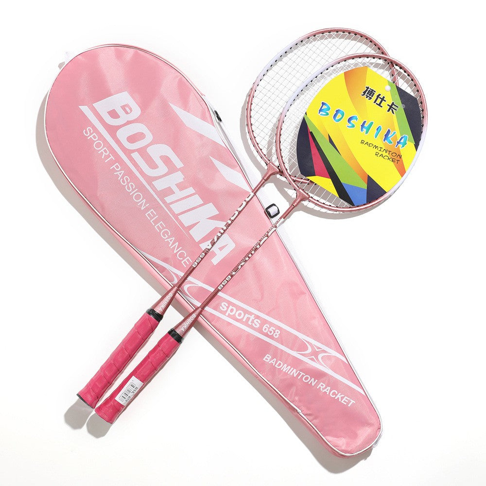 Badmintonracket for nybegynnere barn sett jernlegert A