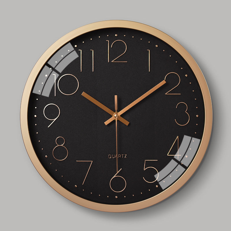 Norvo | Enkel Design 3D Stille Klasseromsveggklokke 30 cm