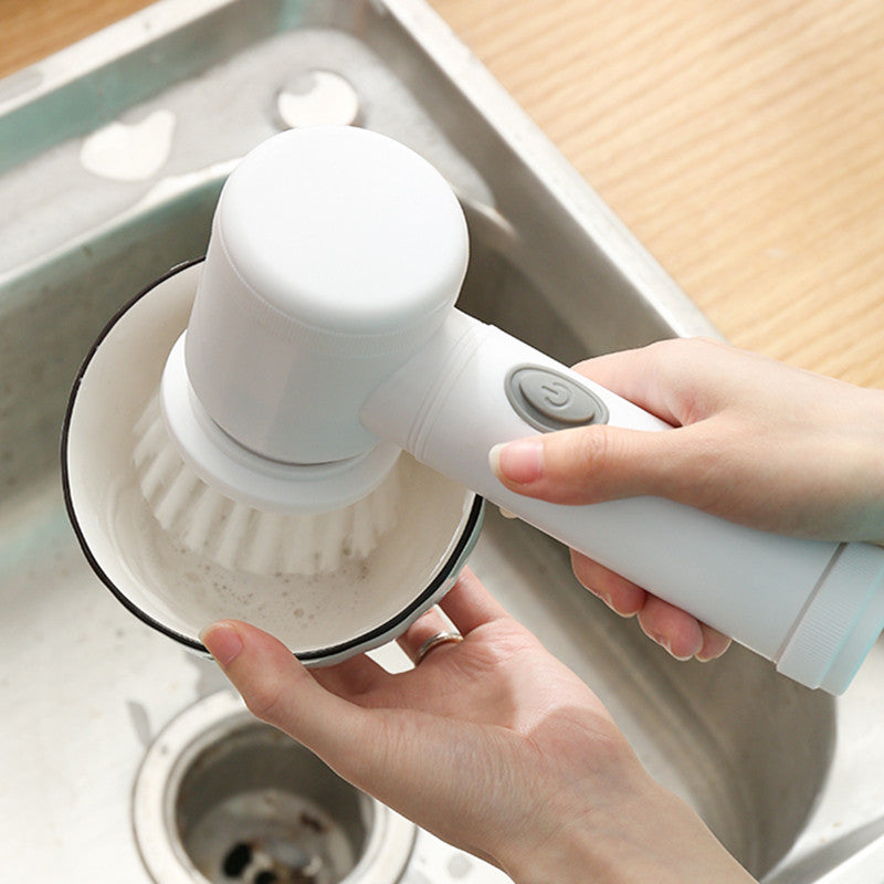 Norvo | Multifunksjonell Håndholdt Elektrisk Rengjøringsbørste