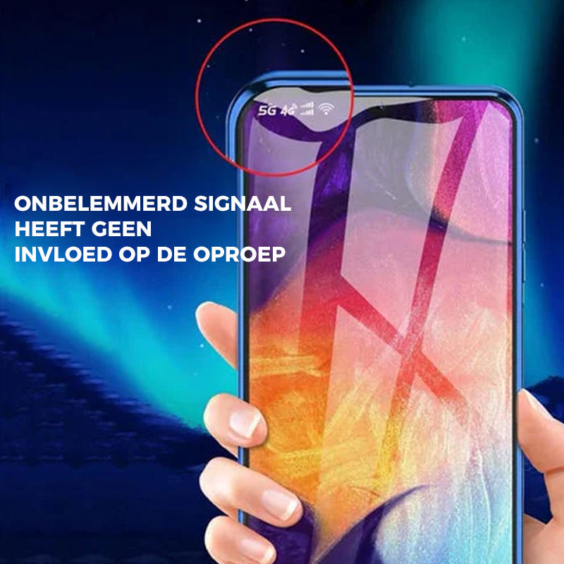 Norvo | Magnetisk herdet glass dual-sidet telefondeksel for Samsung