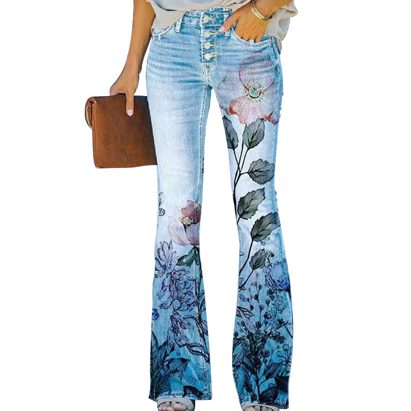 Norvo | 4-knapp Flare Jeans