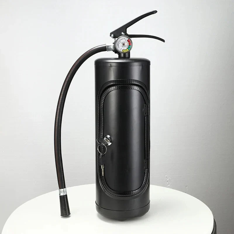 Norvo | Original Stilig Flaskeholder i Brannslukkerdesign – Praktisk og Dekorativ
