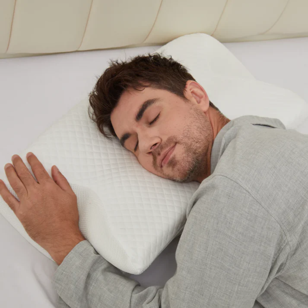 Norvo | Pute for Side & Back Sleepers – Ortopedisk Minne Skum Pute for Nakke & Skulder Smerte Lindring og Perfekt Søvn Justering