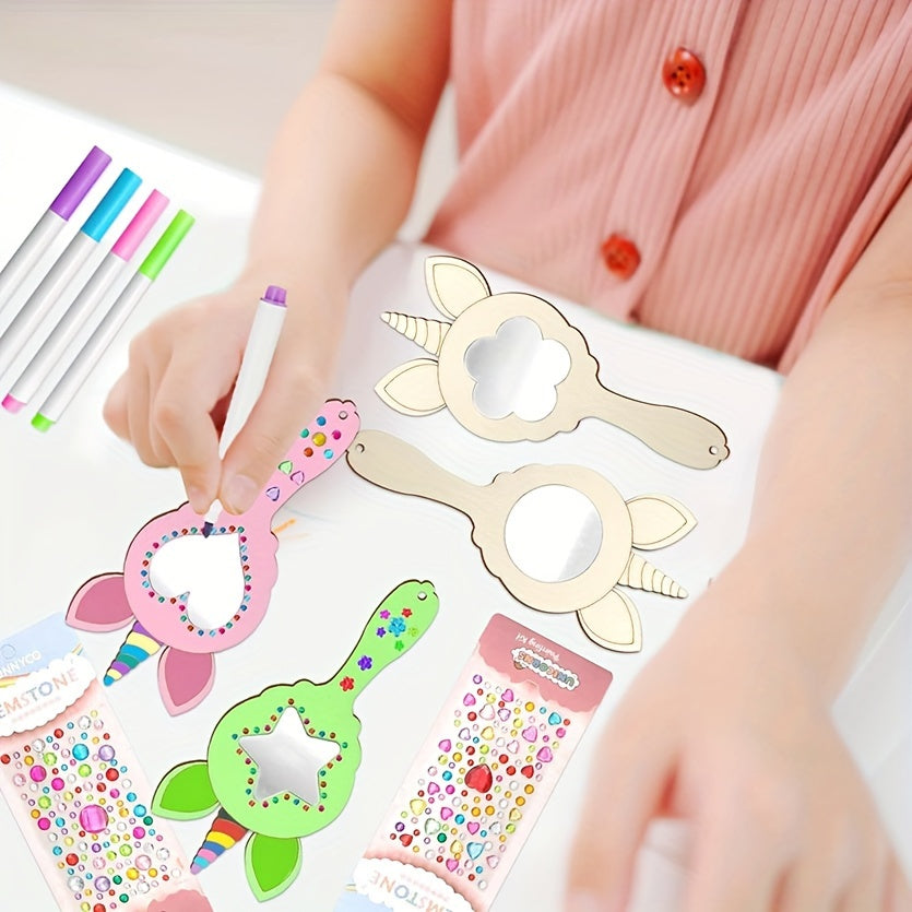 Norvo | WhimsyReflections - DIY Enhjørning Speil med Håndmalt Design