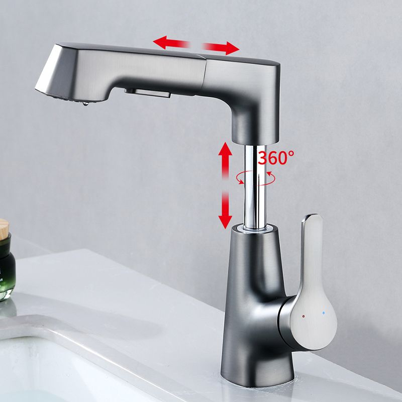 Norvo | Moderne Kran Solid Kobber Centerset Baderomskran