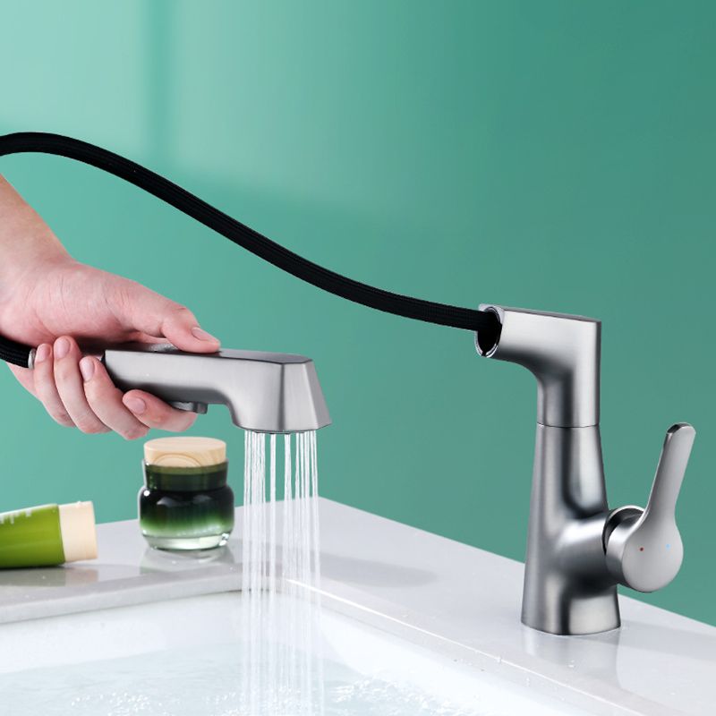 Norvo | Moderne Kran Solid Kobber Centerset Baderomskran