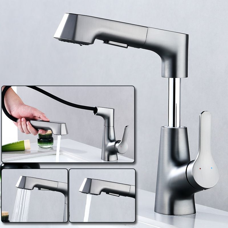Norvo | Moderne Kran Solid Kobber Centerset Baderomskran