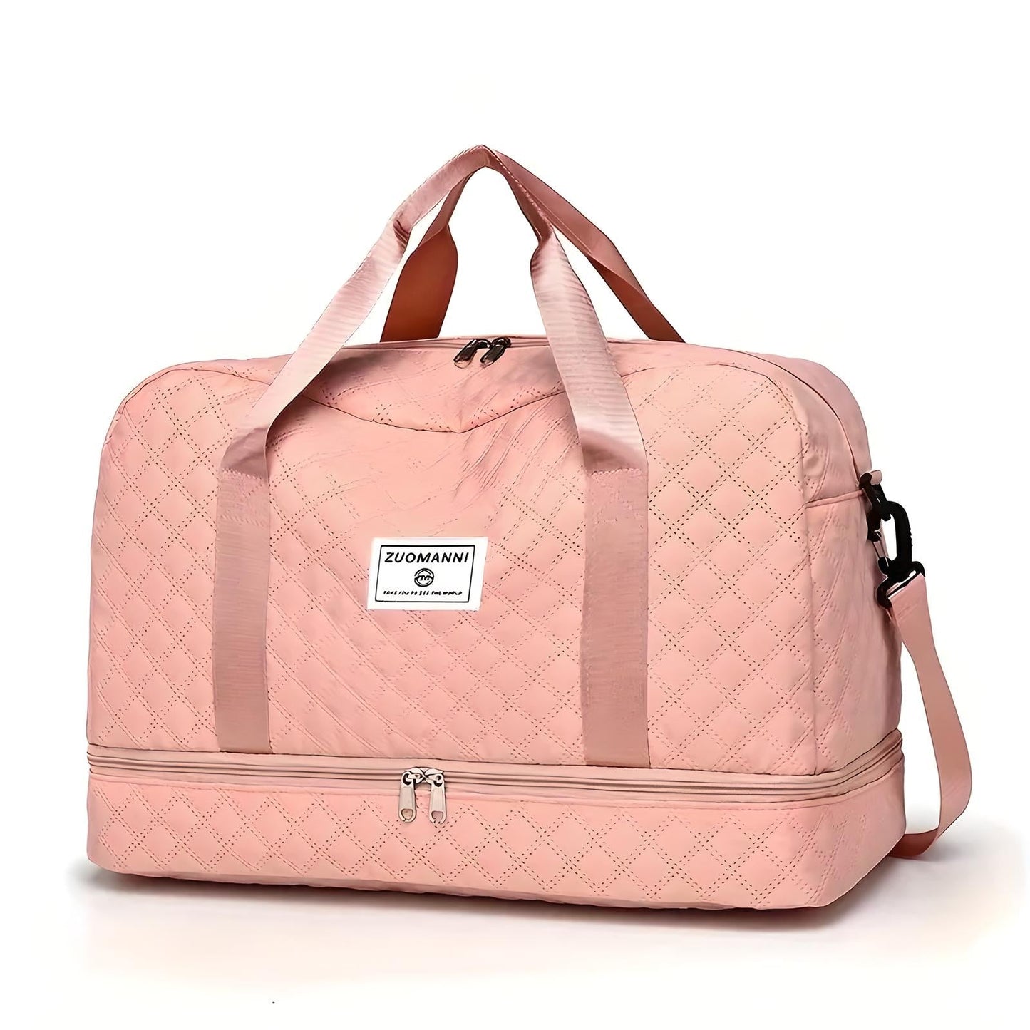 Norvo | Romslig Weekend Duffel Bag | Vanntett, Multikompartments & Ideal for Korte Turer og Treningsøkter