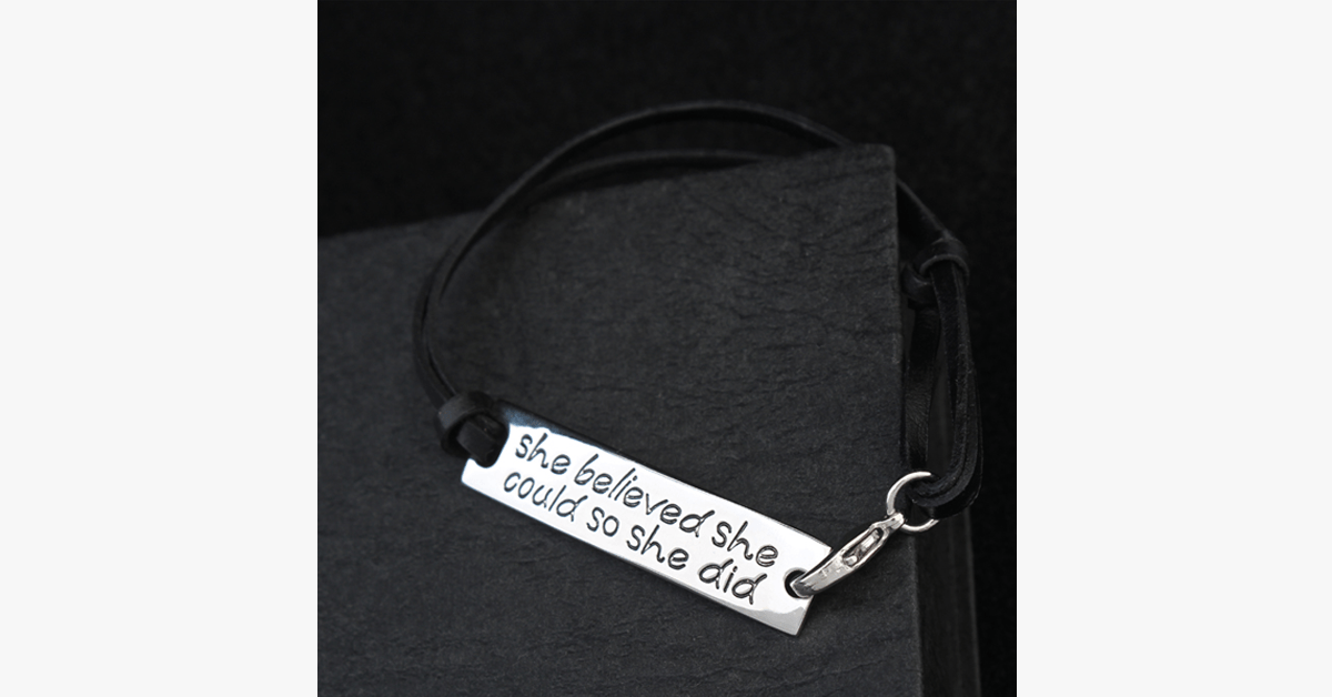 Norvo | Hun trodde hun kunne, så hun gjorde det Armbånd