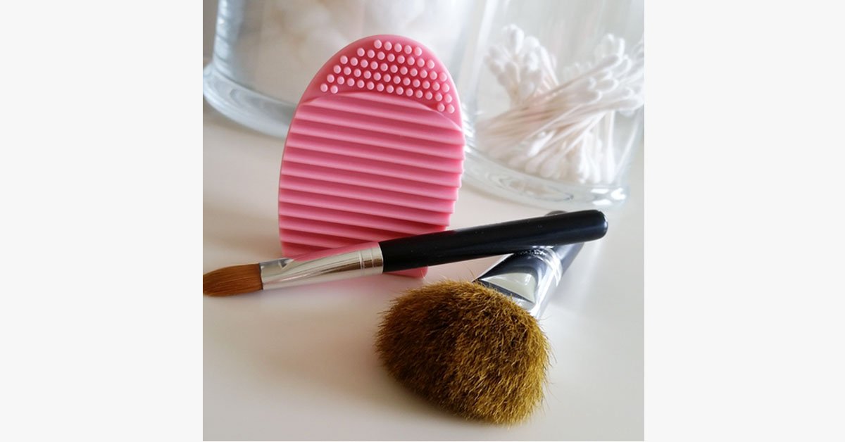 Norvo | Silikon Makeup Børste Renser - Renser sminkebørstene dine grundig uten å skade dem!