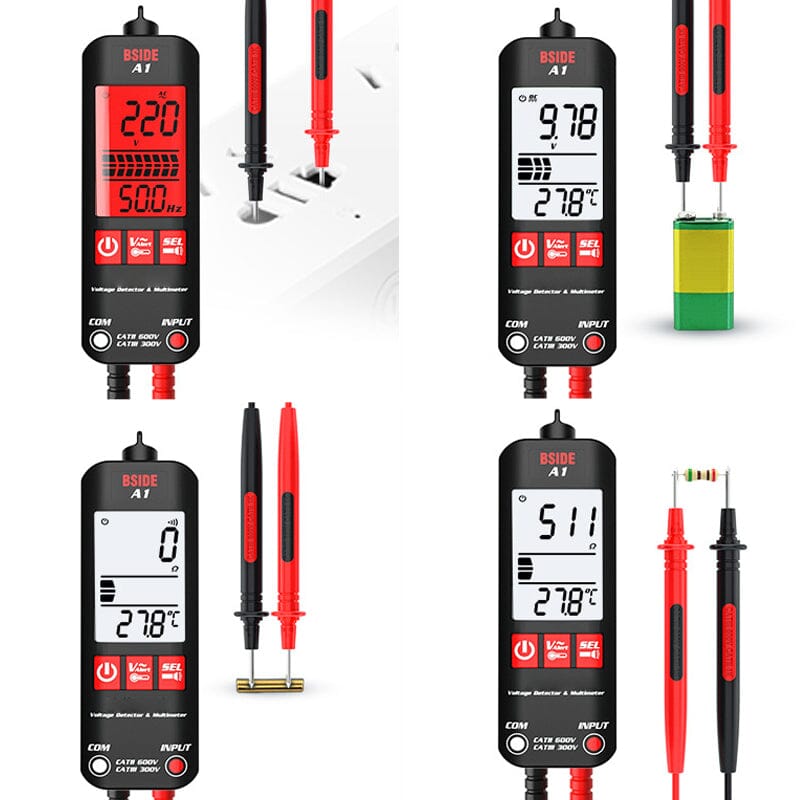 Norvo | A1 Helautomatiske Anti-Brenner Intelligent Digital Multimeter